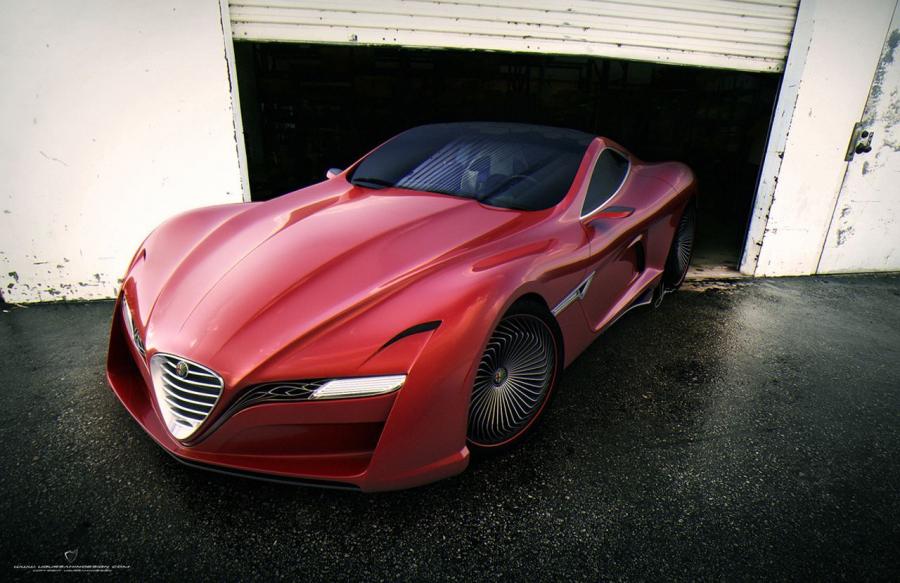 Alfa Romeo 12C GTS concept by Ugur Sahin 2012 года  (фото 1 из 20)